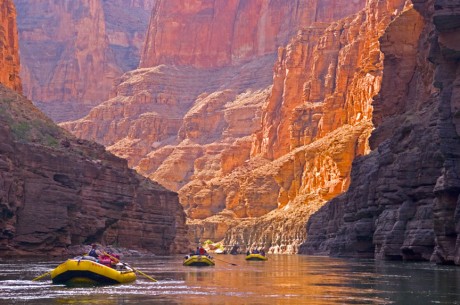 Grand Canyon white water rafting