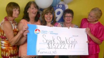 lottery winners snack shack girls